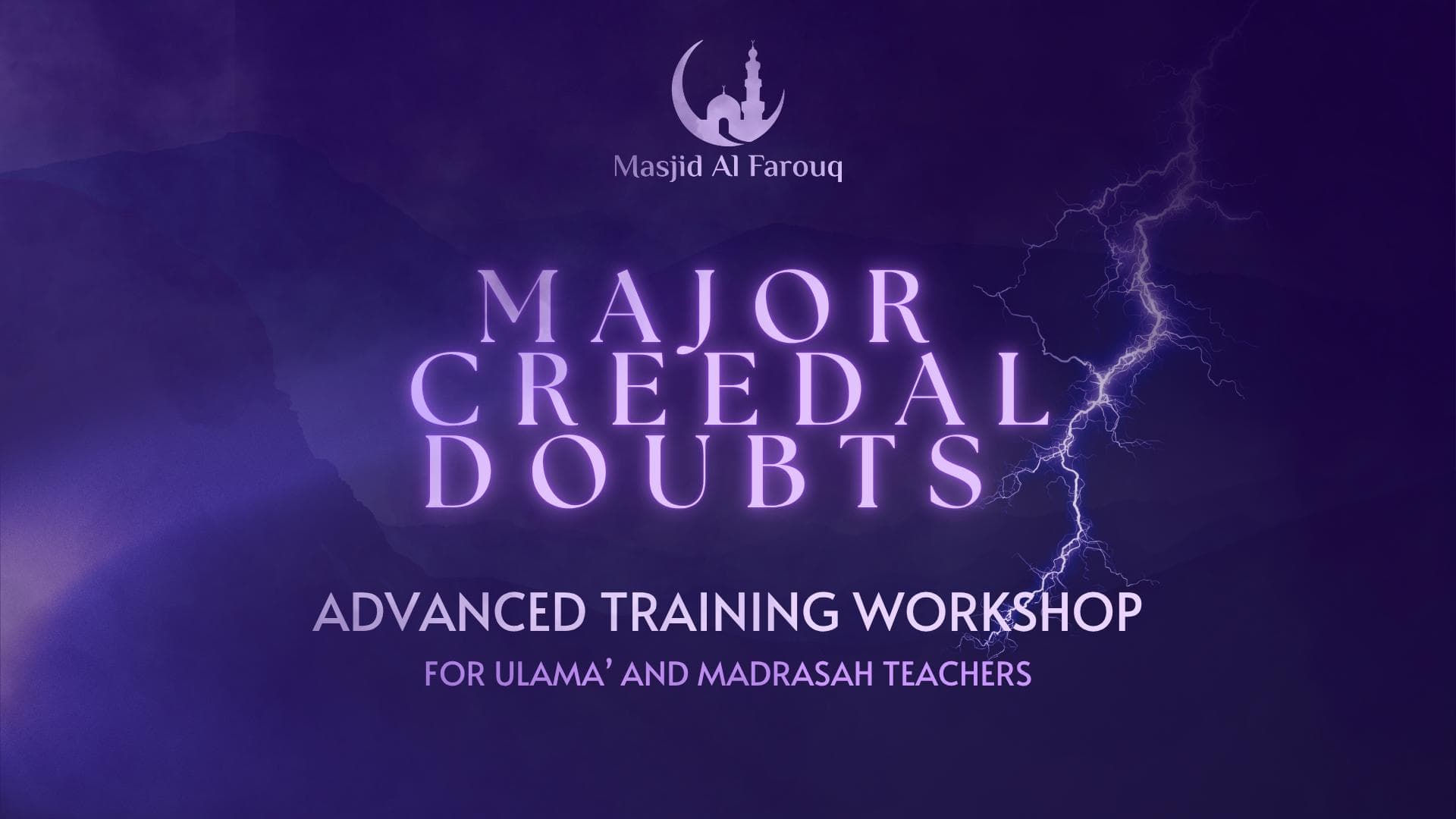 Major Creedal Doubts: Tackling Atheism