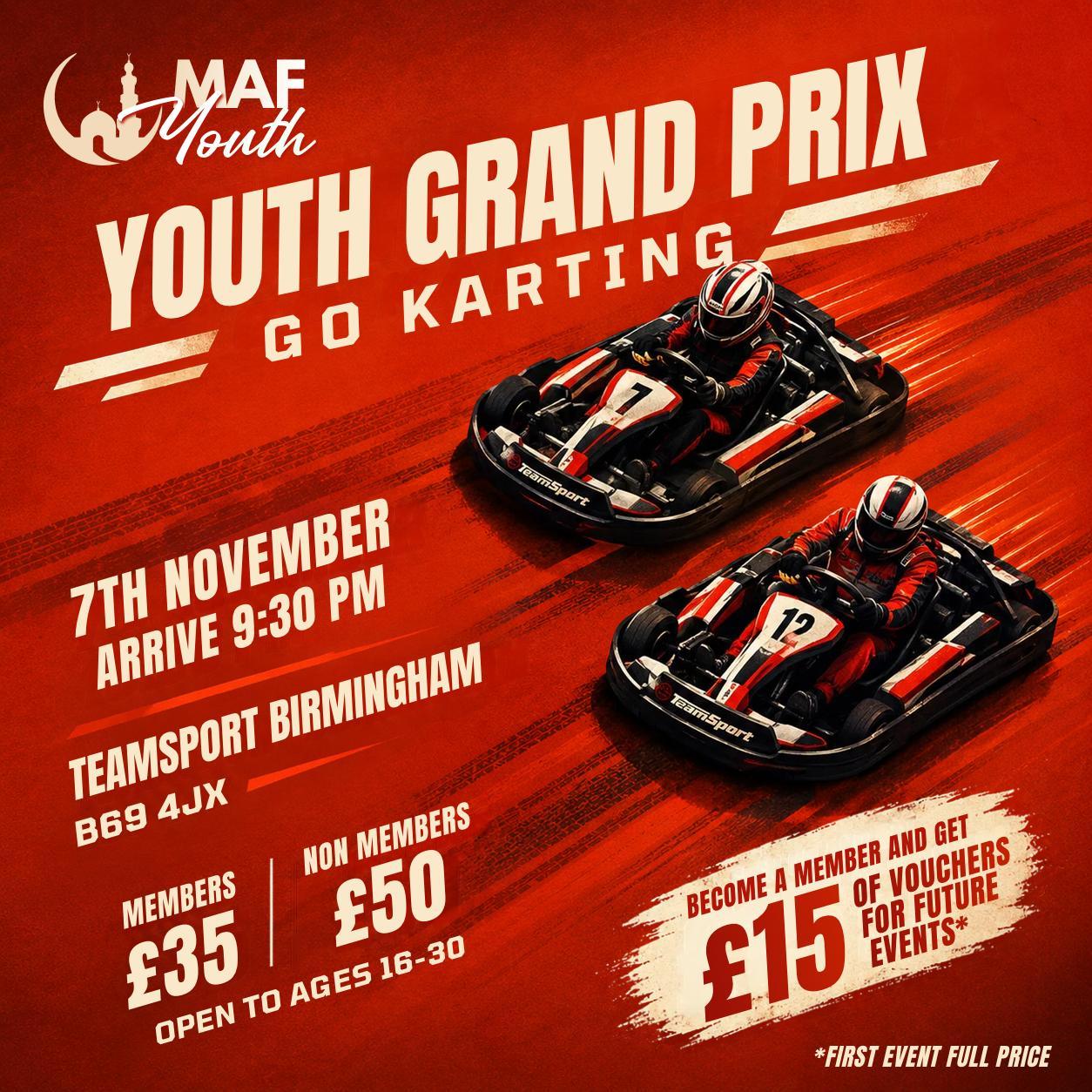 Youth Grand Prix: Go Karting